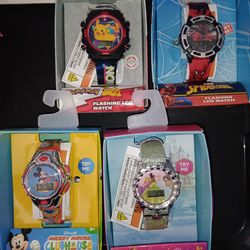Kids character watches