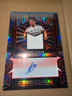Real Madrid Arda Güler Obsidian Volcanic Auto Patch /99