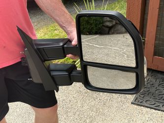 Ford F250 rear view mirror assembly