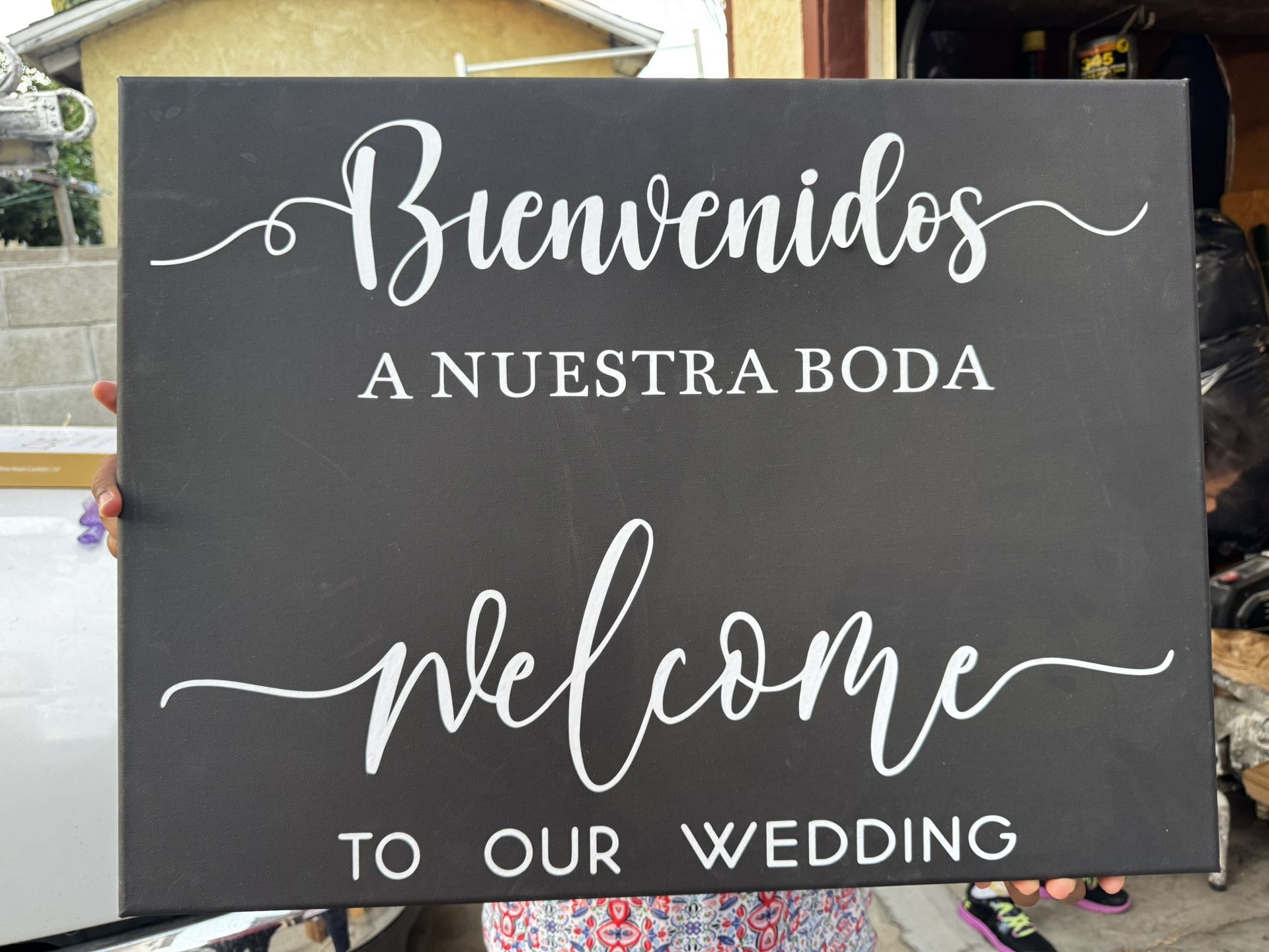 Welcome Wedding Sign