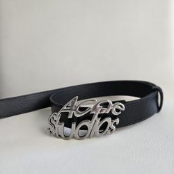 Y2K Skater Acne Studios Silver Buckle Belt
Brand New