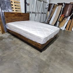 Queen Bed And Mattress