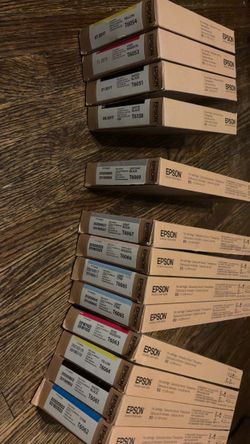 Epson Sure Color 4880 Ink cartridges (EXPIRED BUT SEALED)