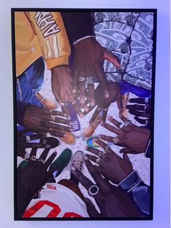 The Homies Painted Canvas