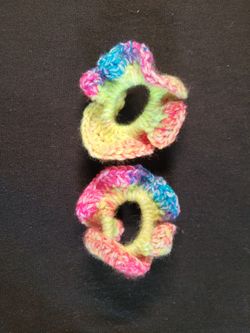 Rainbow Pride Scrunchies 