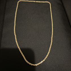 Christmas Present Gold Chain
