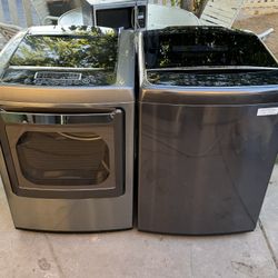 WASHER AND DRYER  LAUNDRY SET  LG HIGH EFFICIENCY 