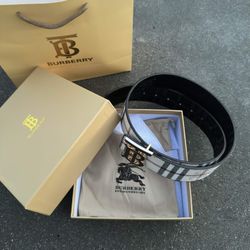 Burberry Men’s Reversible Belt