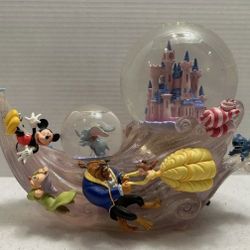Disney Musical Snow Globe Multi Characters 