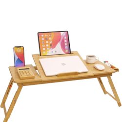 Bamboo Laptop Table 
