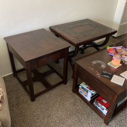 End Tables Real Quality Wood !