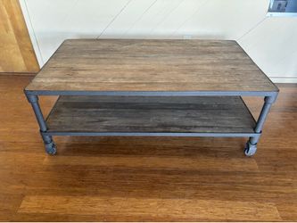 Restoration Hardware Dutch Industrial Coffee Table