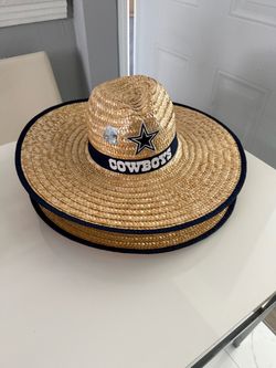 Official Cowboys NFL Straw Hat Sombrero