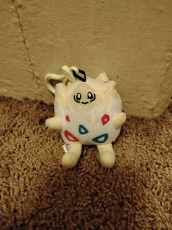 Togepi Pokémon Mini Plush Clip-On