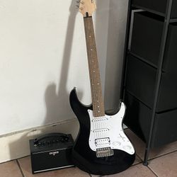 Electric Guitar Starter Kit – Yamaha Pacifica + Boss Katana Amp