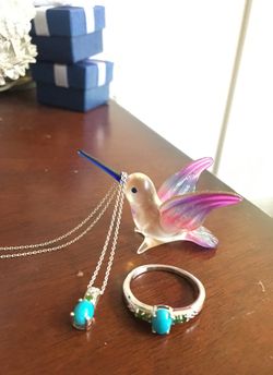 Ring and pendant with chain !!