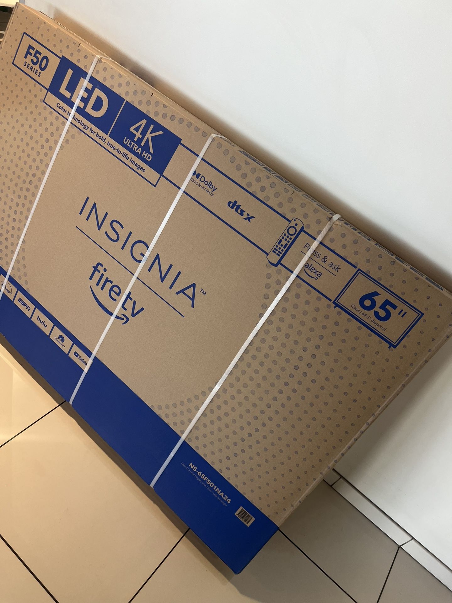 65” Flat Screen 4K ULTRA HD