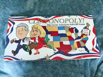 Clintonopoly Board Game