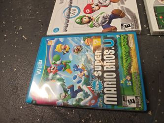Wii games and accessories