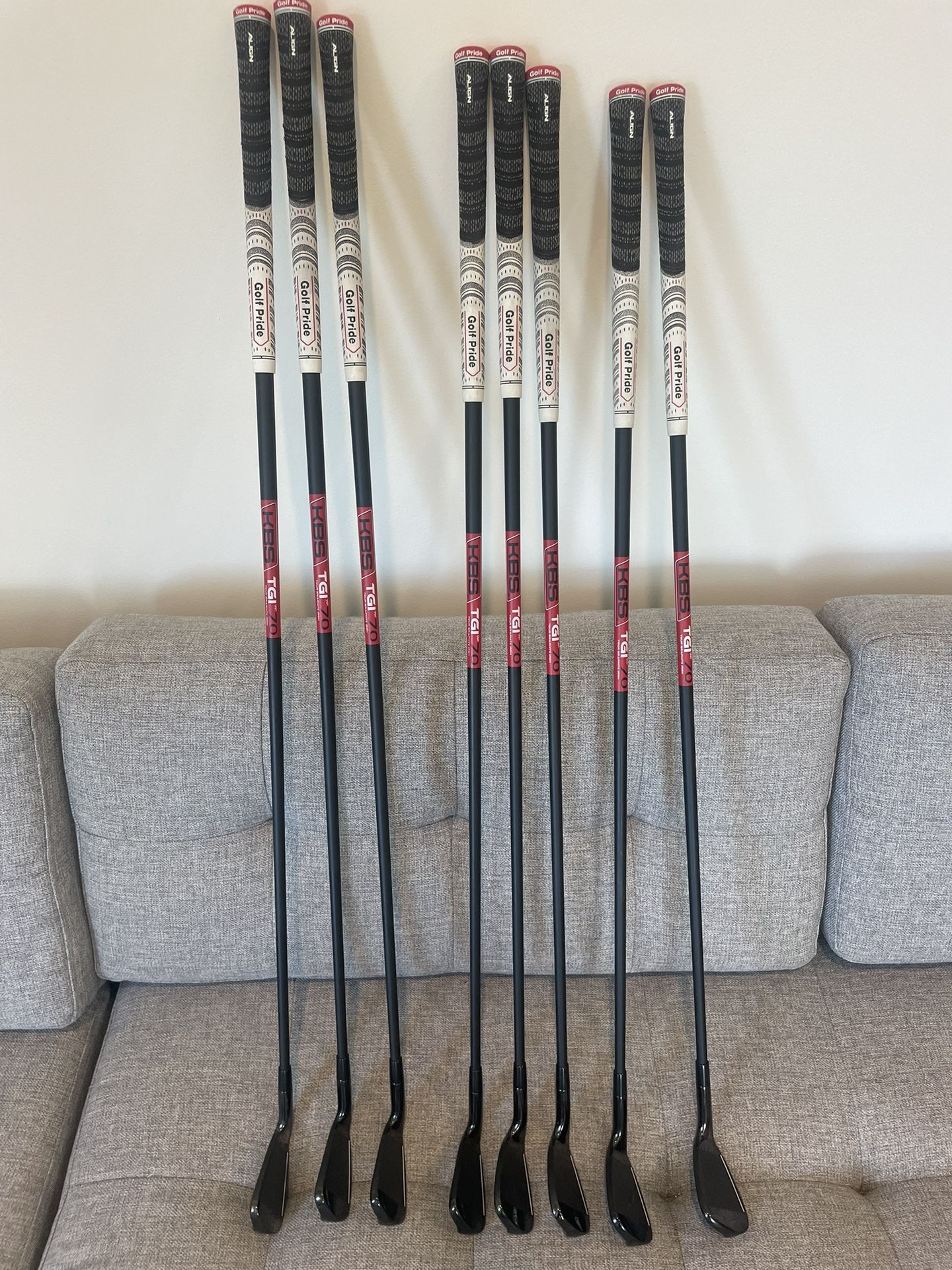 Taylormade Rare BLACK P790 Irons Set KBS Tour graphite TGI 70  