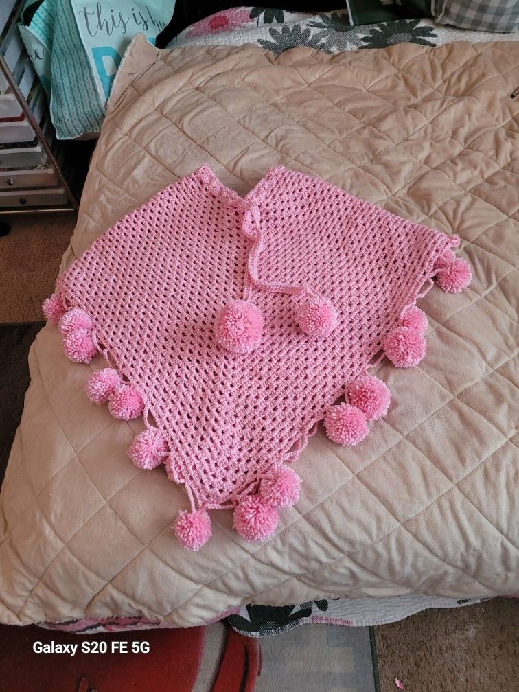 Homemade Ponchos , Throw Blankets