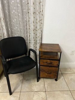 Chair and table