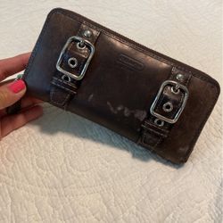 Authentic Coach Leather Wallet