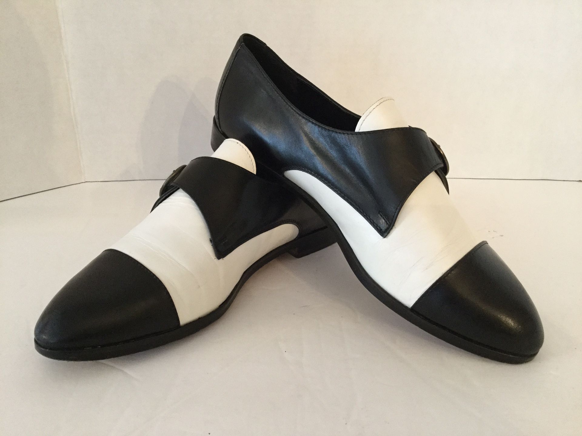 Ted Lapidus Haute Boutique Women’s Monk-strap Leather Shoes - Gorgeous!