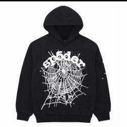 Sp5der Black Spider Web Hoodie