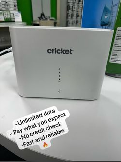 Cricket home internet 🔥