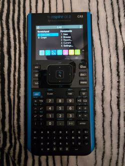 TI-Nspire CX II CAS Graphing Calculator – Open Box, Never Used
