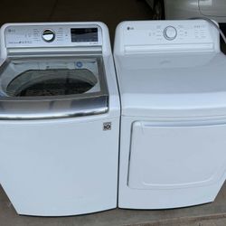 LG Washer And Electric Dryer 