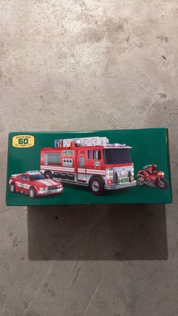 HESS FIRE TRUCK ,CAR & MOTORCYCLE