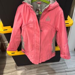 Gerry Winter Coat With Removable Fleece Jacket Size S(7-8)