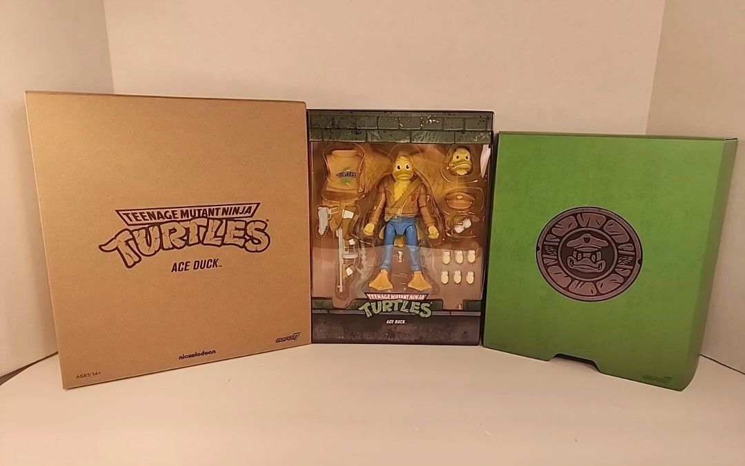 Super 7 TMNT Ace Duck Teenage Mutant Ninja Turtles Wave 6 NEW