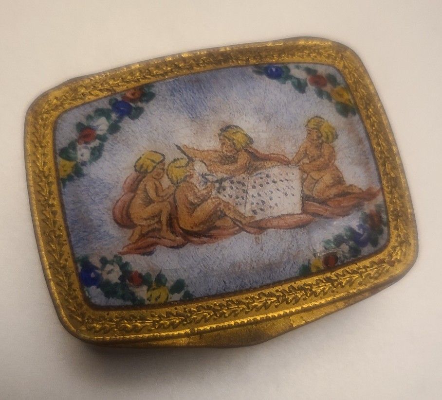 Vintage Tiny Trinket Box