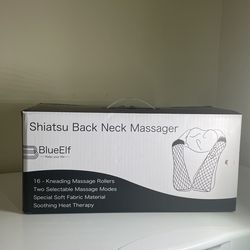 Blue Elf Shiatsu Back Neck Massager