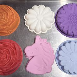 HUGE Professional "Breakable" Mold Lot - 80+ Pieces / Smash Cakes & Treats