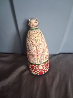 Jim Shore cat figure