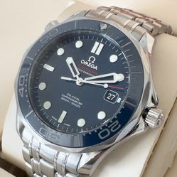 Omega Seamaster Diver Flat Blue Dial