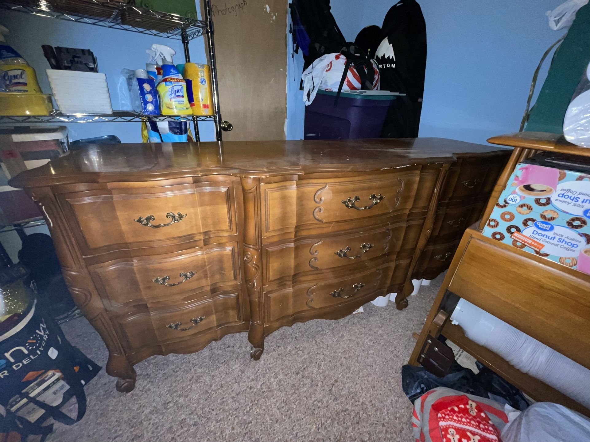 Antique Provincial dresser, Cherry wood, perfect condition