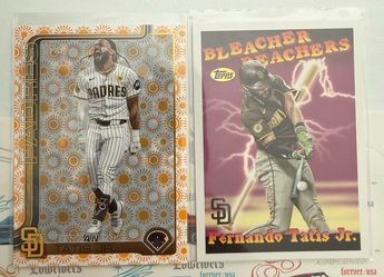 Fernando Tatis Jr. Topps Baseball Card Lot (2)