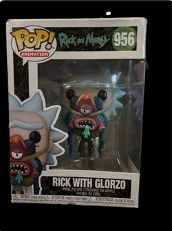 Never Opened Funko Pop! Rick & Morty Rick with Glorzo #956