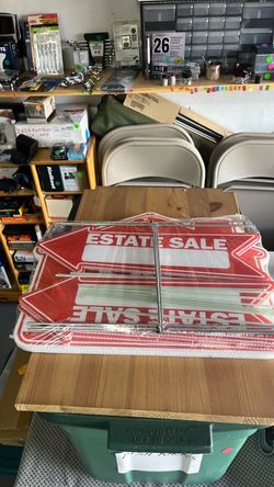 Estate Sale Yard Signs