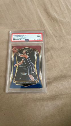 2020 panini select Luka doncic tri color prism