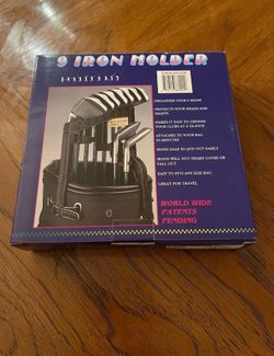 Golf 9 Iron Holder