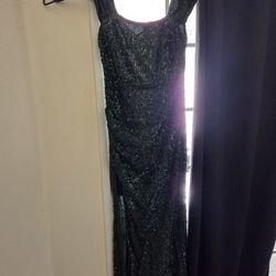 Green Sequin Dress