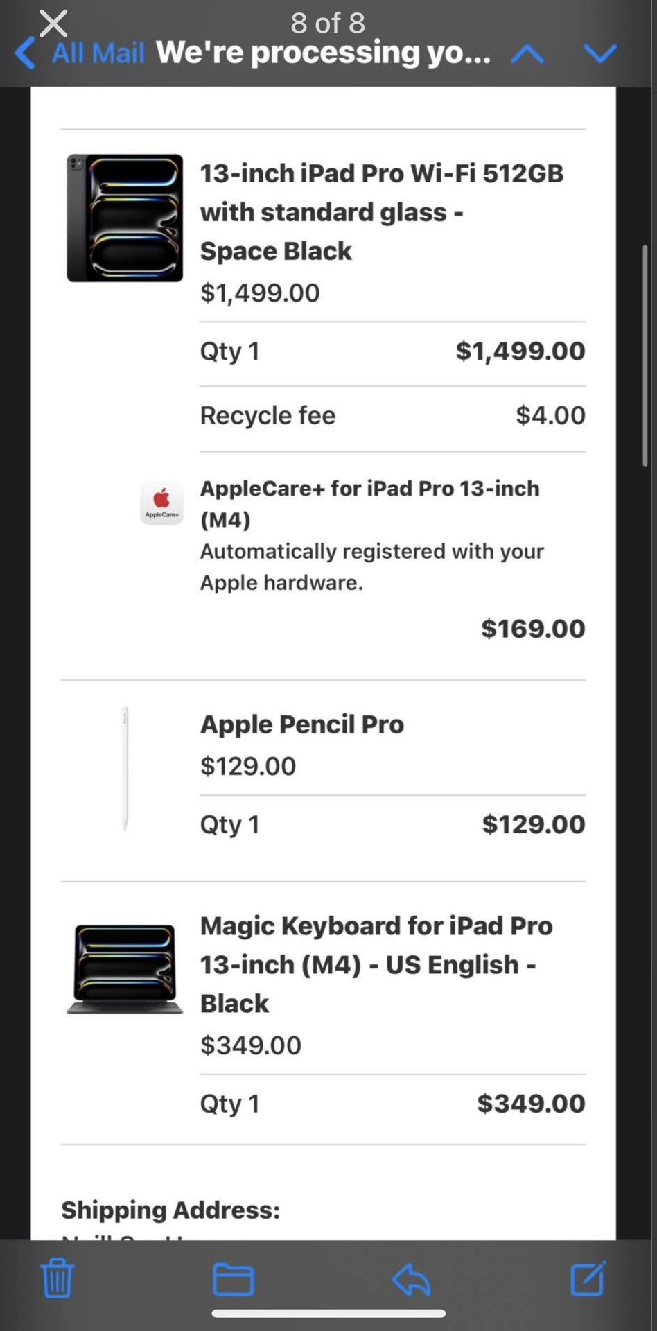 iPad 512gb