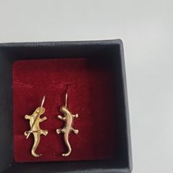 Lizard Earrings