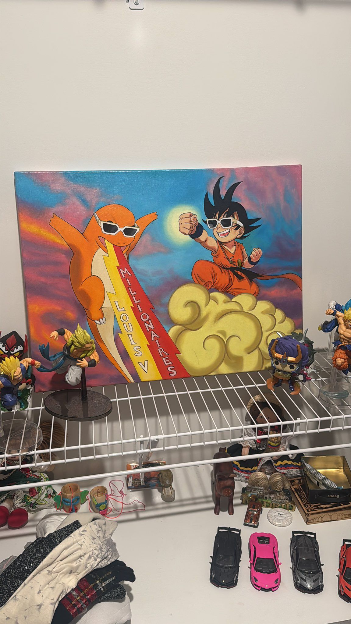 Charmander And Goku LV Millionaires